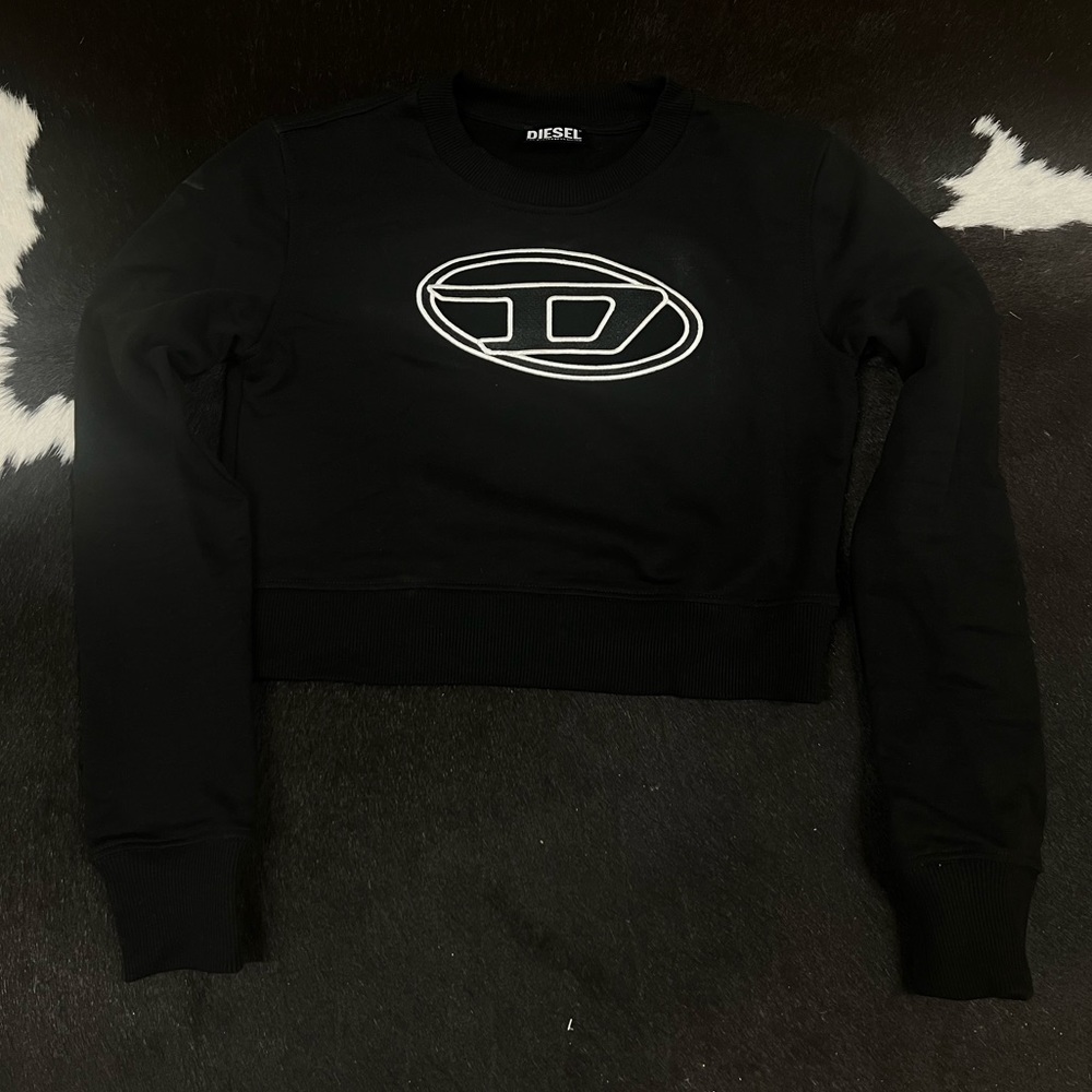 DIESEL cut-out detailed cropped top